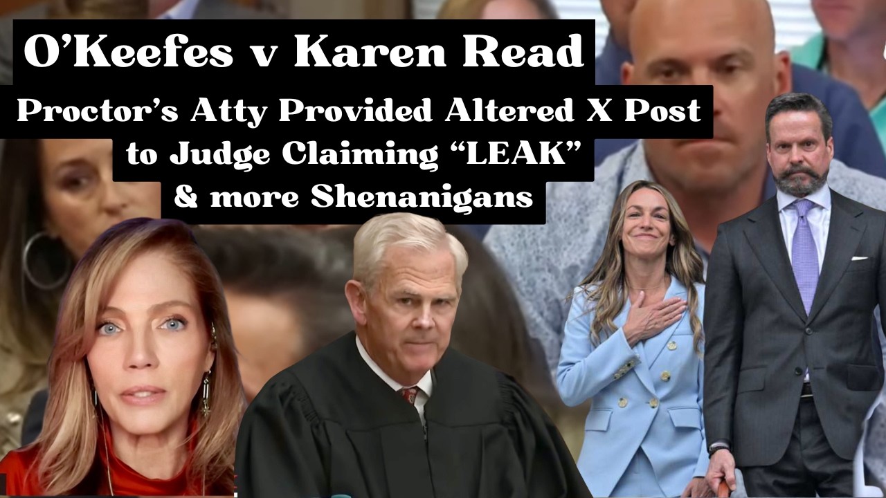 PROCTOR's Attorney is Source of Altered X Post Prompting Emergency Hearing in O'Keefe v Read