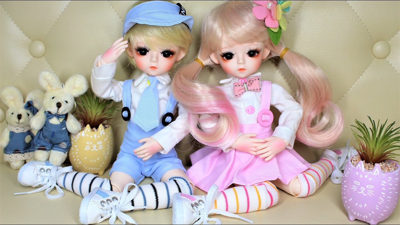 ★[도리스돌 30cm 데일리] 로라, 랄라 관절인형 개봉기/중국관절인형★[DORIS 30cm Daily] Lola, Lala Jointed Doll Unboxing/人偶