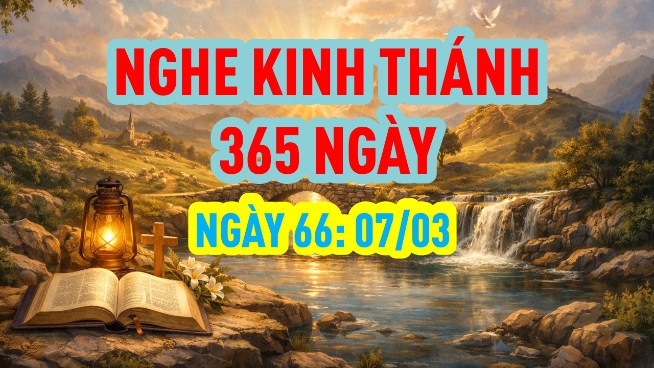NGÀY 66 - 7.3 || NGHE KINH THÁNH 365 NGÀY || GIÊ-RÊ-MI 22-24 #nghekinhthanh #dockinhthanh