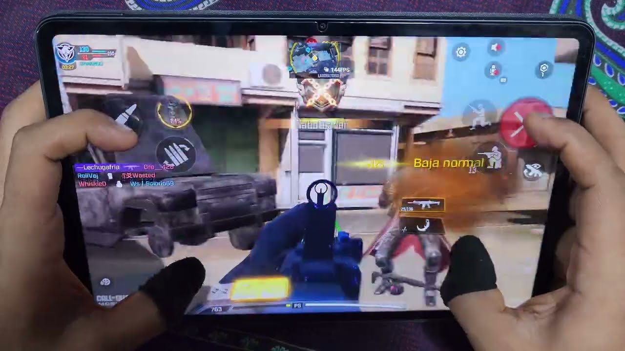 Red Magic Nova Tablet Gamer 8gen3 snapdragon//Cod Mobile 140 FPS/ Multijugador 60 Kills 