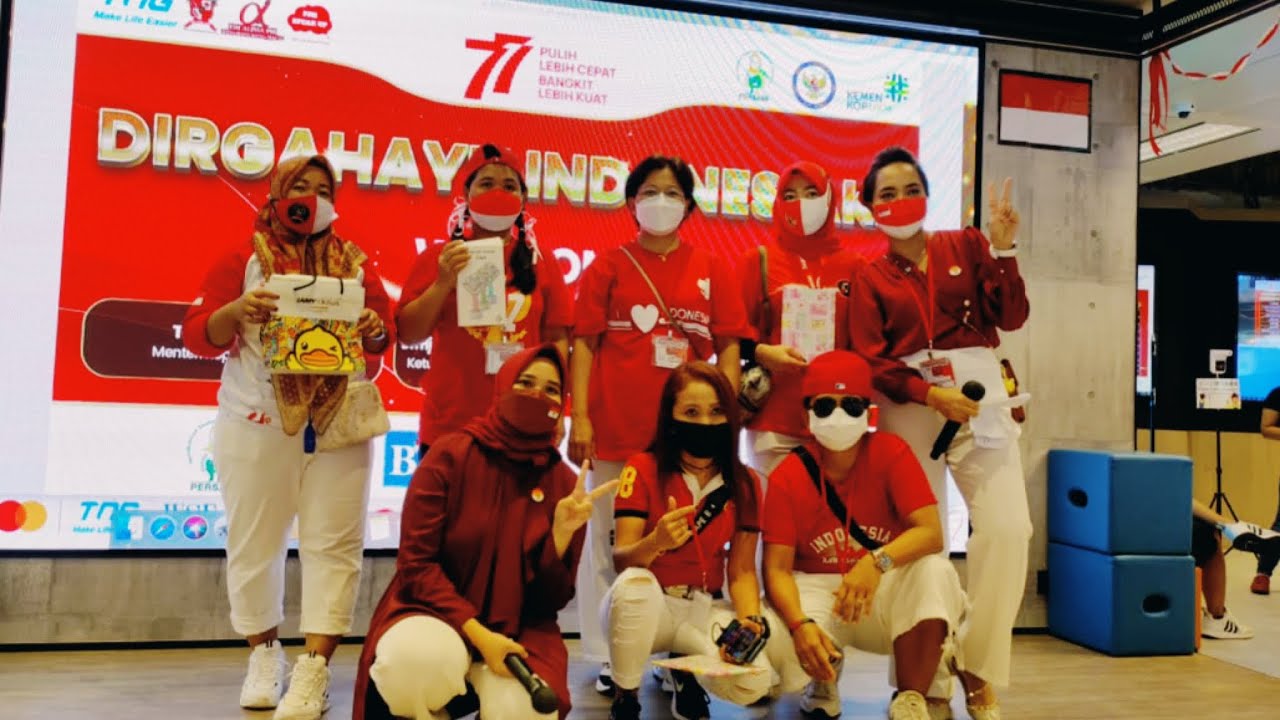🎈OJO DI BANDINGKE&rdquo; || GoyangaN PMI HONG KONG,GEBYAR BAZAR KEMERDEKAAN REPUBLIK INDONESIA 🇮🇩 KE-77