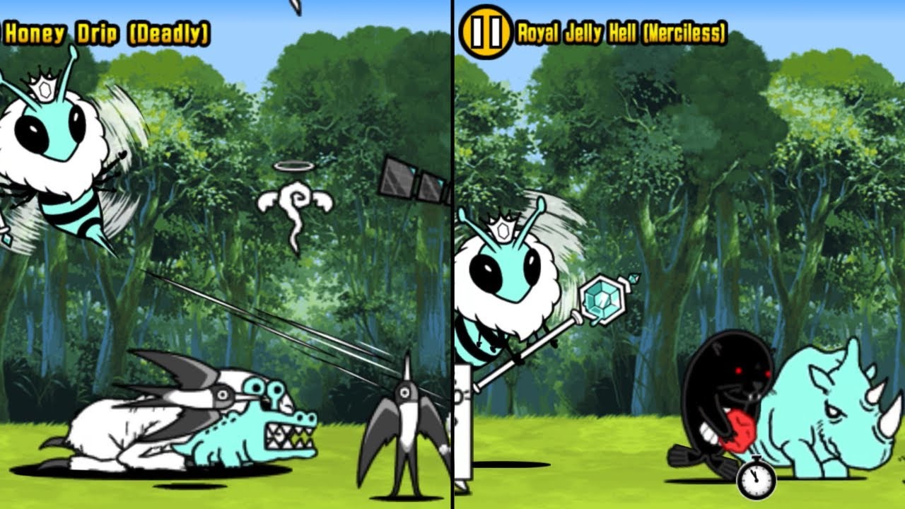 Battle Cats - Queen’s Condemnation - Honey Drip (Deadly)/Royal Jelly Hell (Merciless)