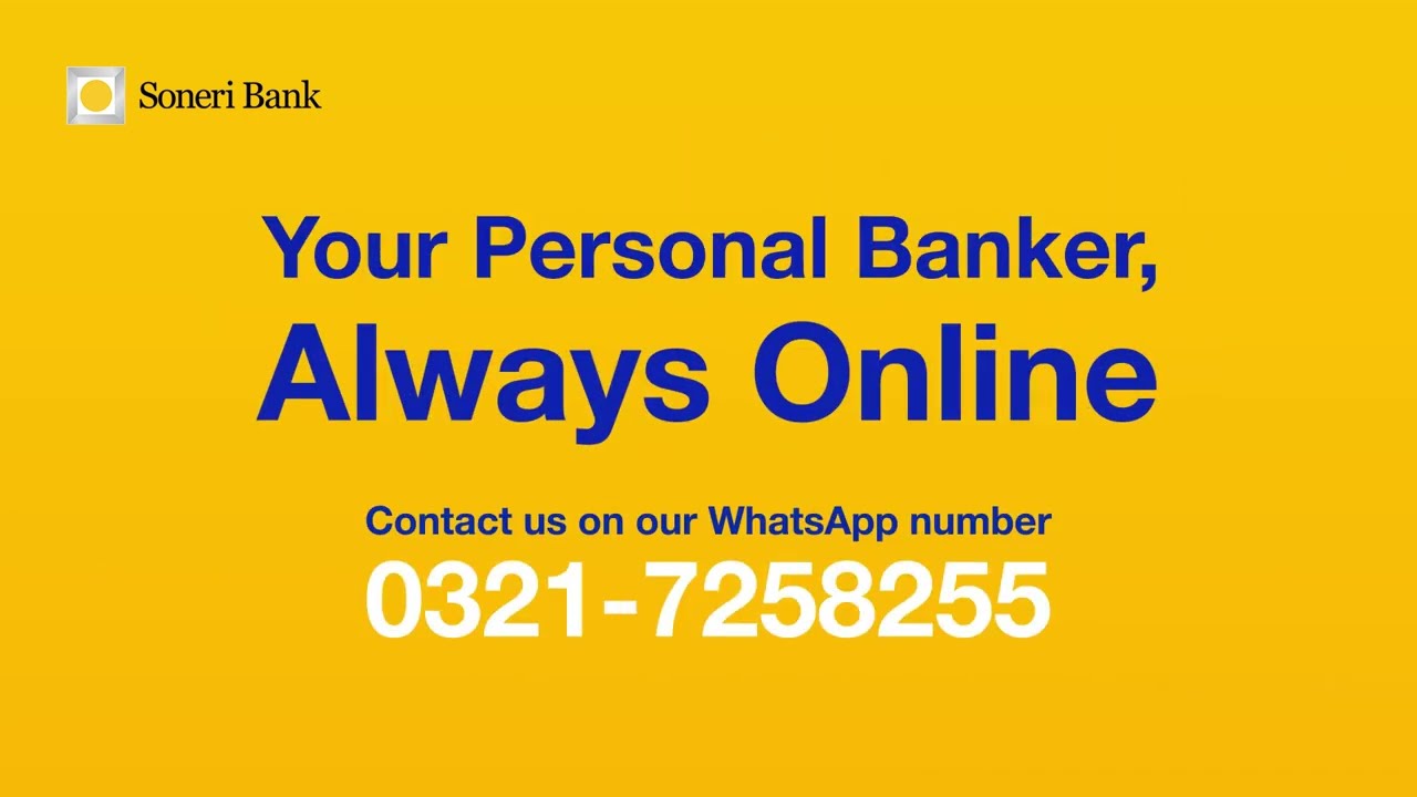Soneri Bank WhatsApp Service