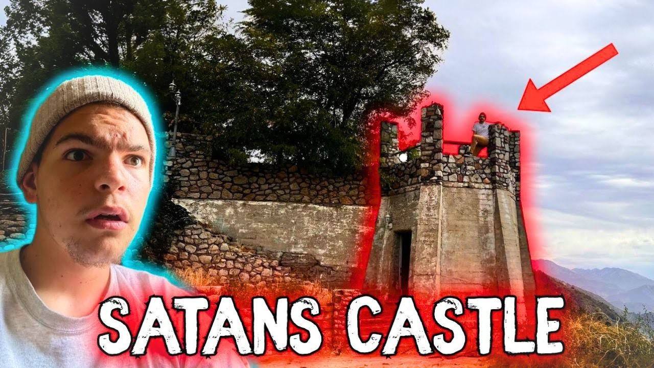 Exploring the Mysterious Satan's Castle *WE GOT CAUGHT*