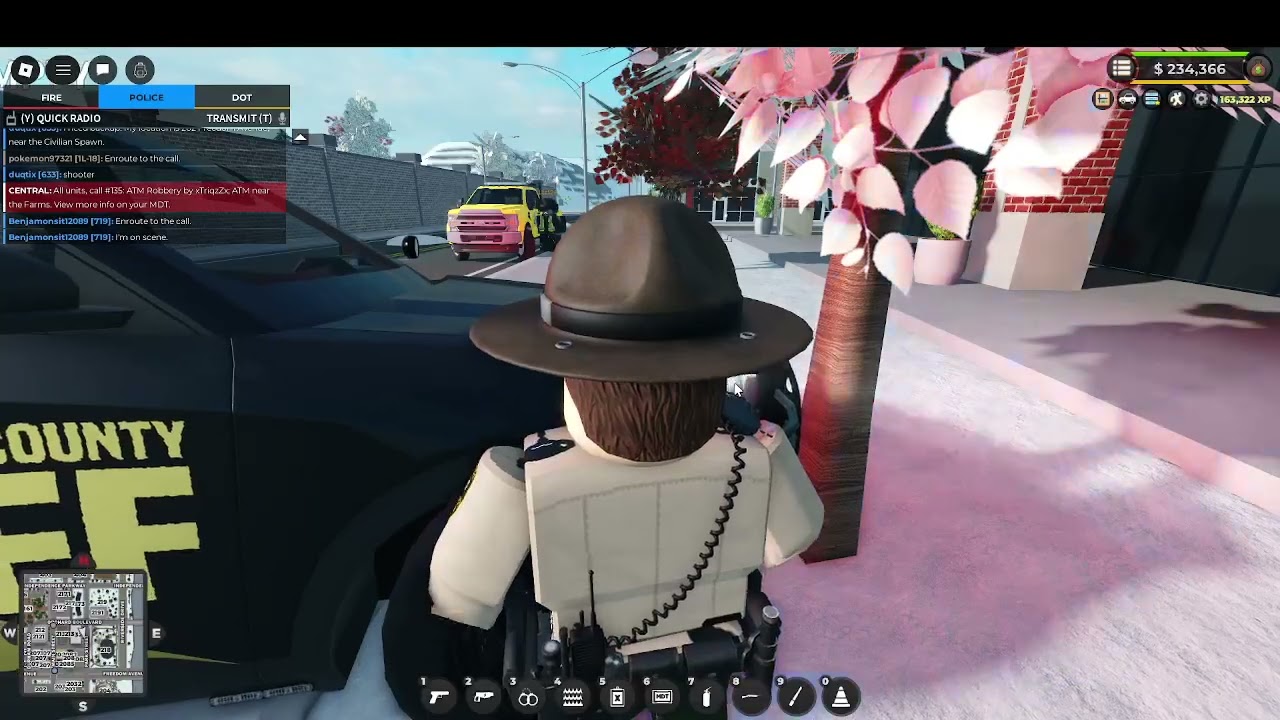 Troublesome Lemur! ER:LC Sheriff Patrol