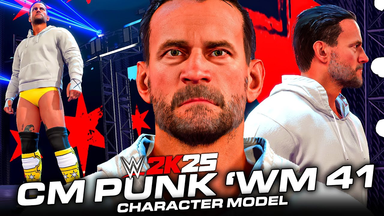 WWE 2K25: CM Punk WM 