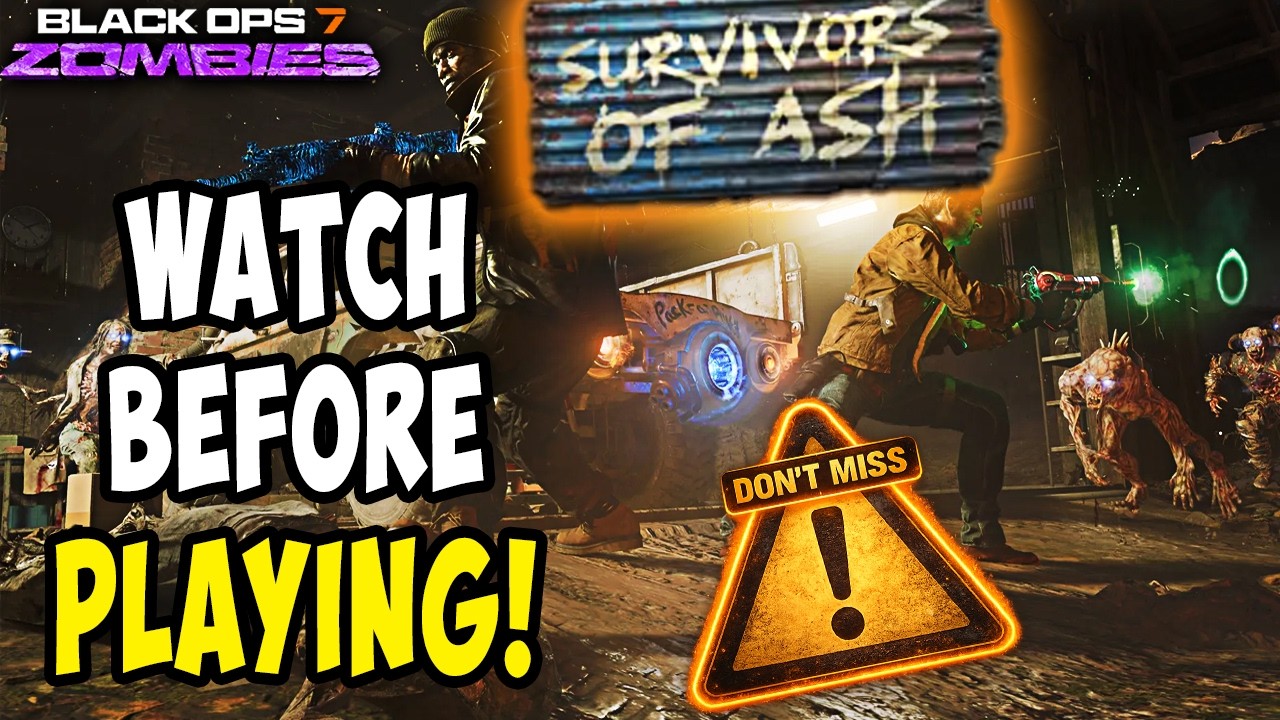 ASHWOOD SURVIVAL Tips You NEED Before First Game (BO7 Zombies)
