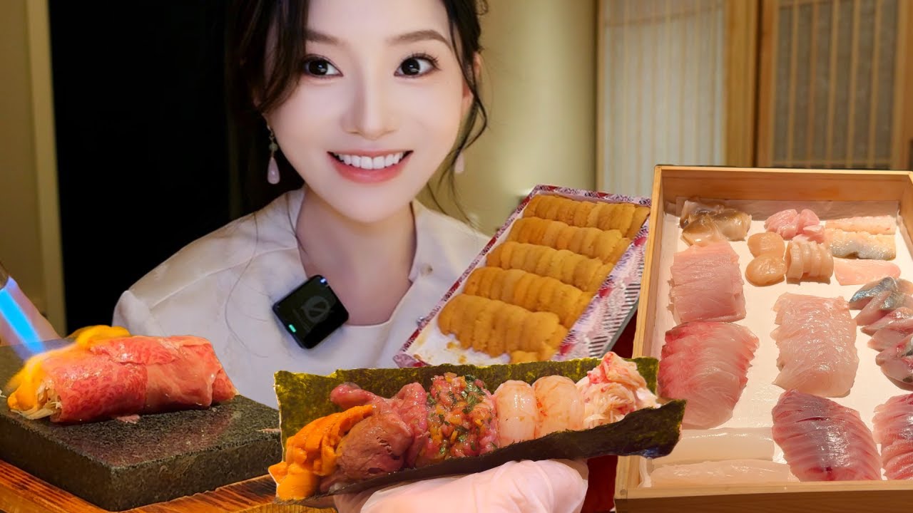 1280元主厨定制omakase，一直做到食客吃饱叫停！