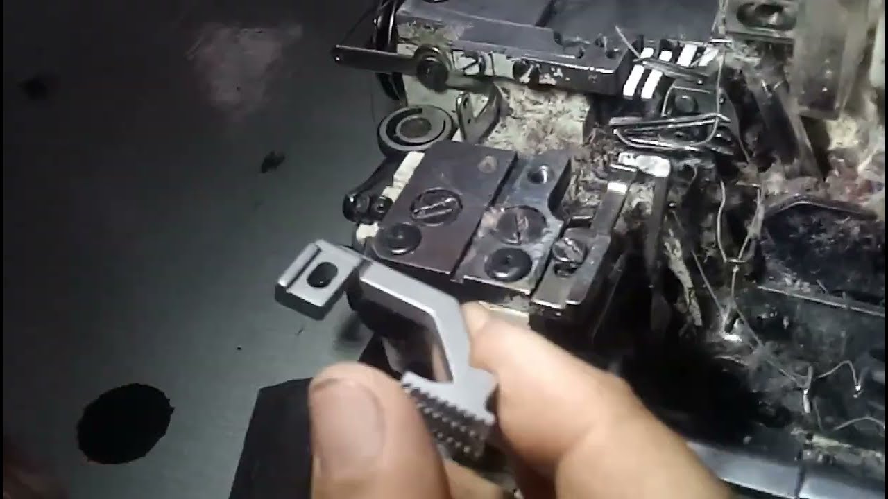overlock 5 thread gagawin ng 4 thread(convertion)