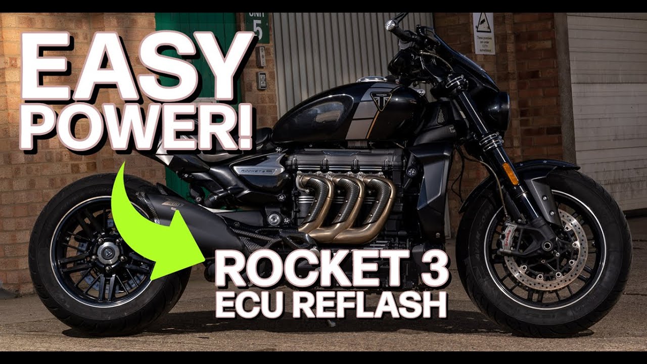 Перепрошивка ЭБУ Triumph Rocket 3 — какой прирост мощности?