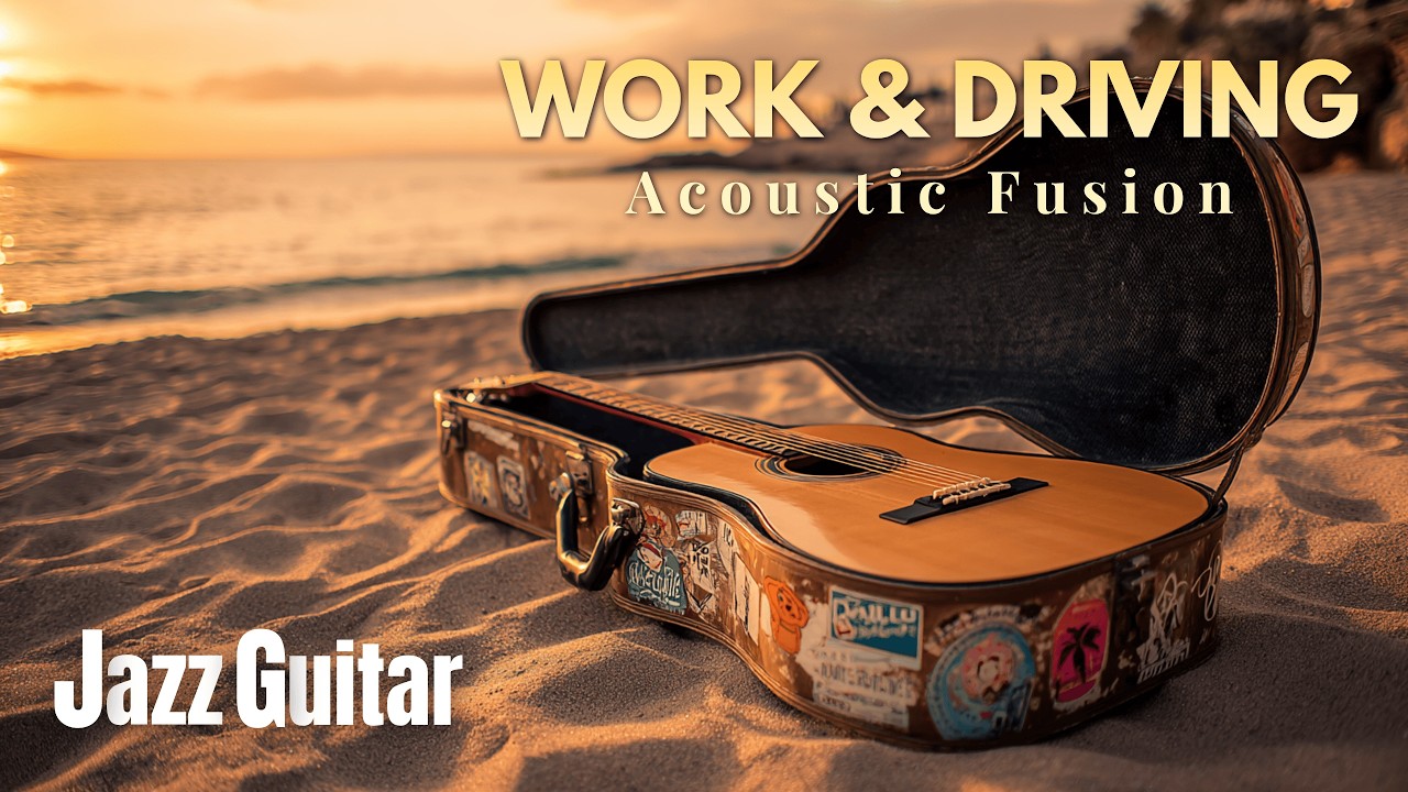 Sunset Jazz Guitar &ndash; 2 Hours of Acoustic Fusion for Work, Reading & Driving