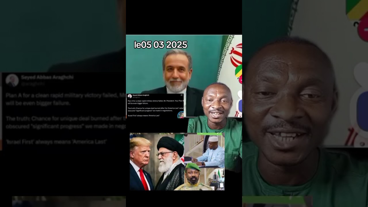 Ministre affaires étrangers iranien l'Iran n'a plus le temps de parler