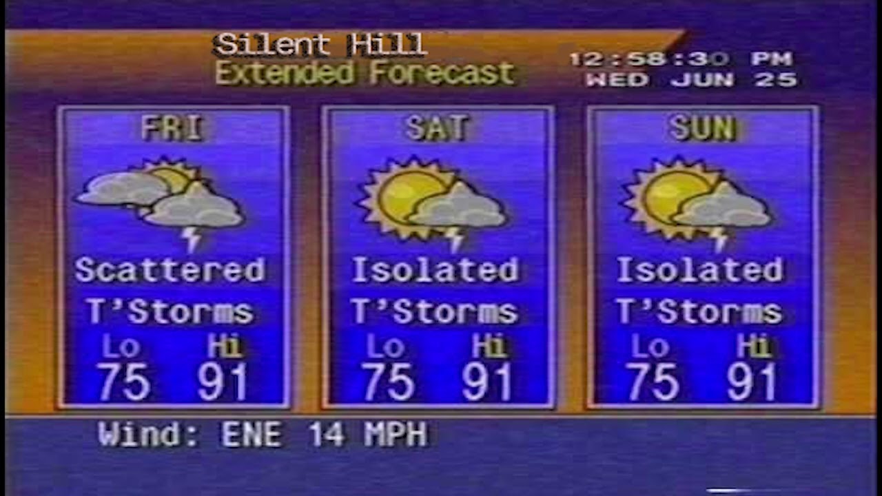 the silent hill weather channel (silent hill-inspired beats)