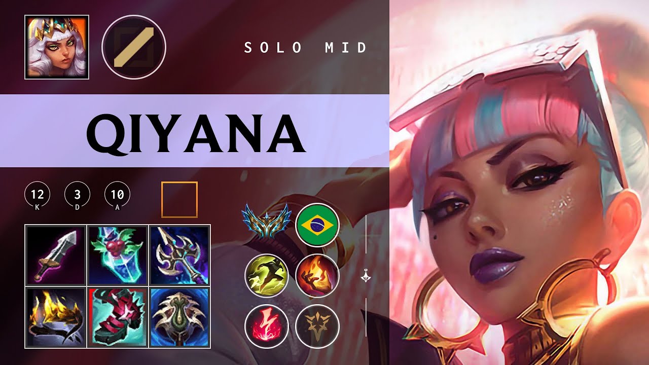 Qiyana Mid vs Ahri - BR Challenger Patch 26.03