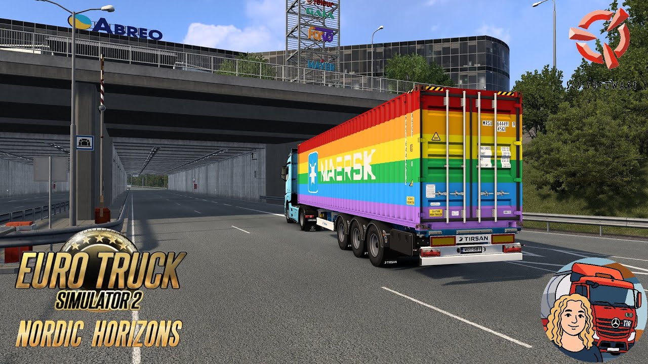 Euro Truck Simulator 2 (1.58 Beta) Mercedes Actros MP4 by SCS Delivery to Finland + DLC's & Mods