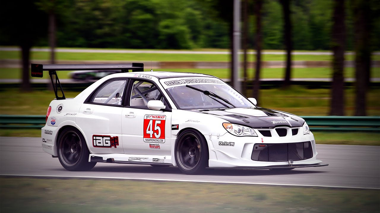 IAG Performance - Dan Kroll's (AKA: Boost Junkie) Subaru STI Racecar 2nd Track Test & Shakedown