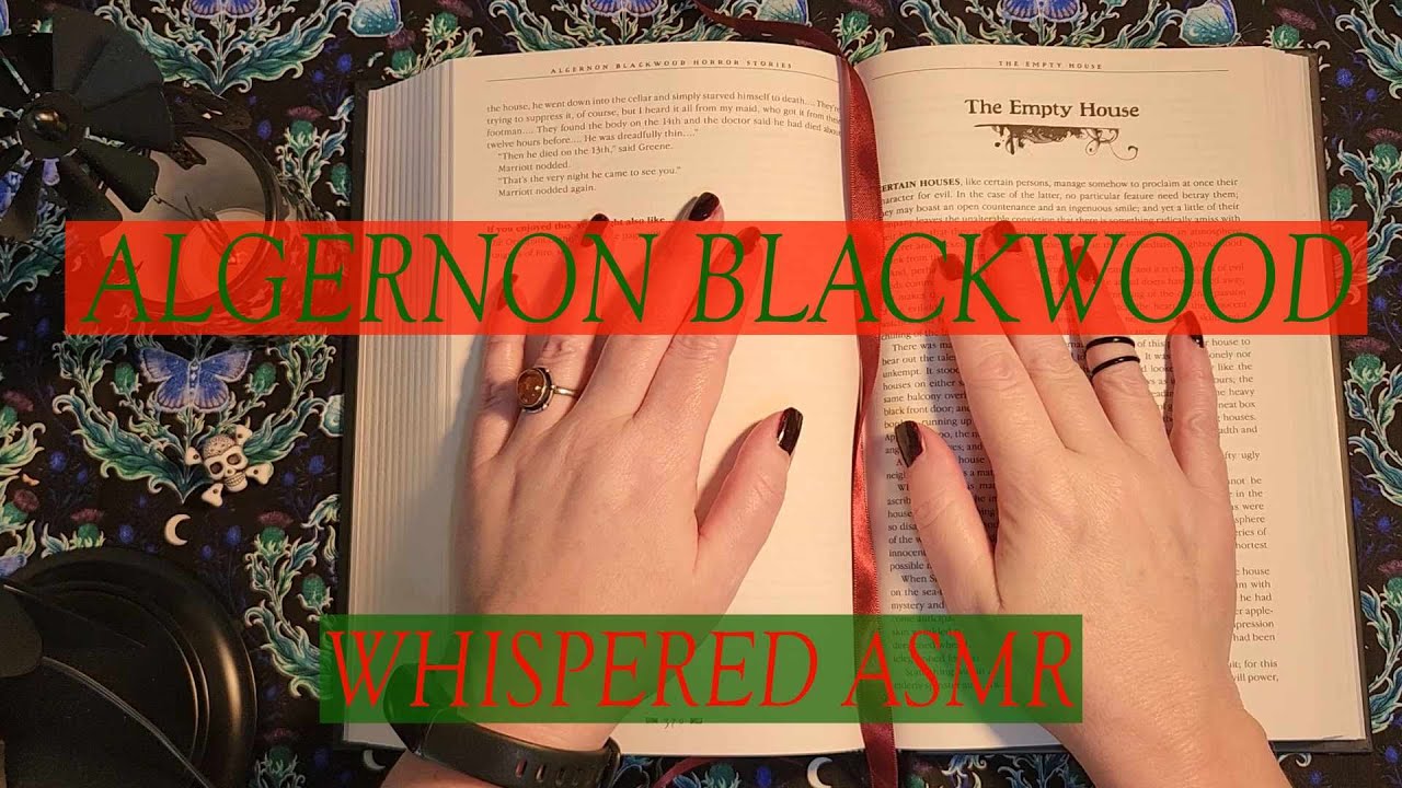 CHRISTMAS WHISPERED ASMR | Algernon Blackwood, The Empty House |Clicky, Christmas Ghost Horror Story