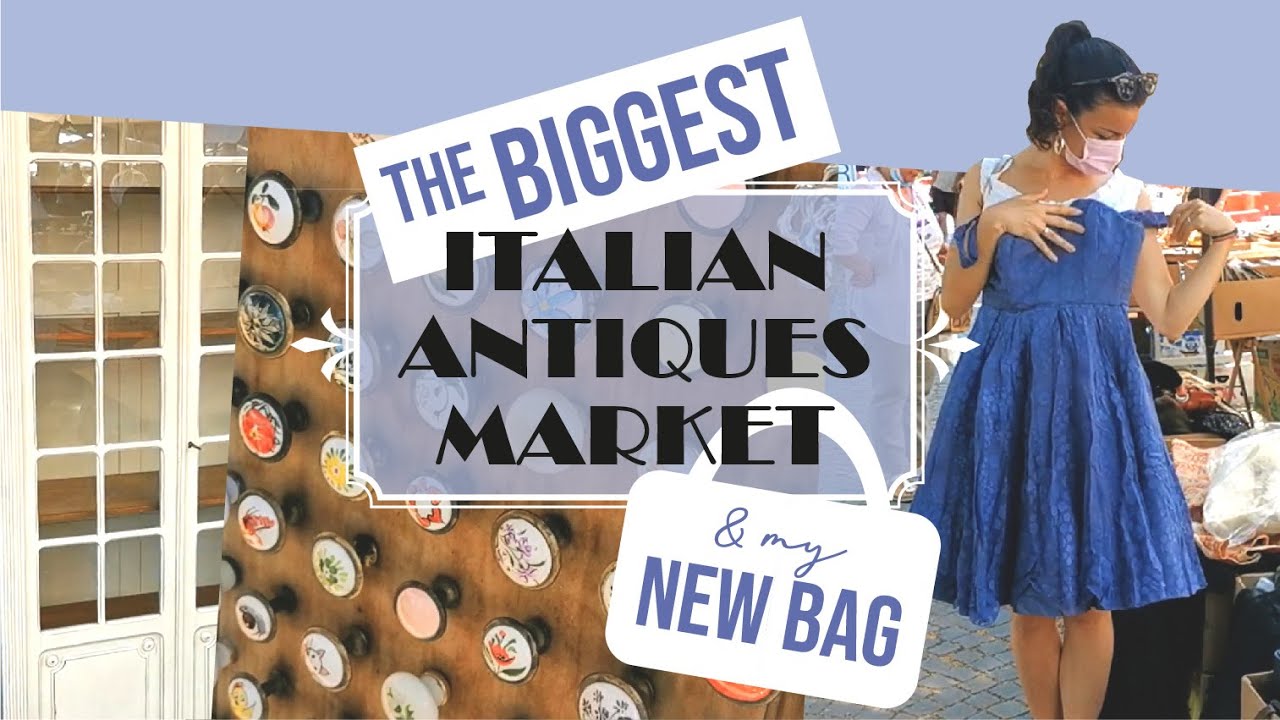 VINTAGE HUNTING - Piazzola sul Brenta antiques market Italy