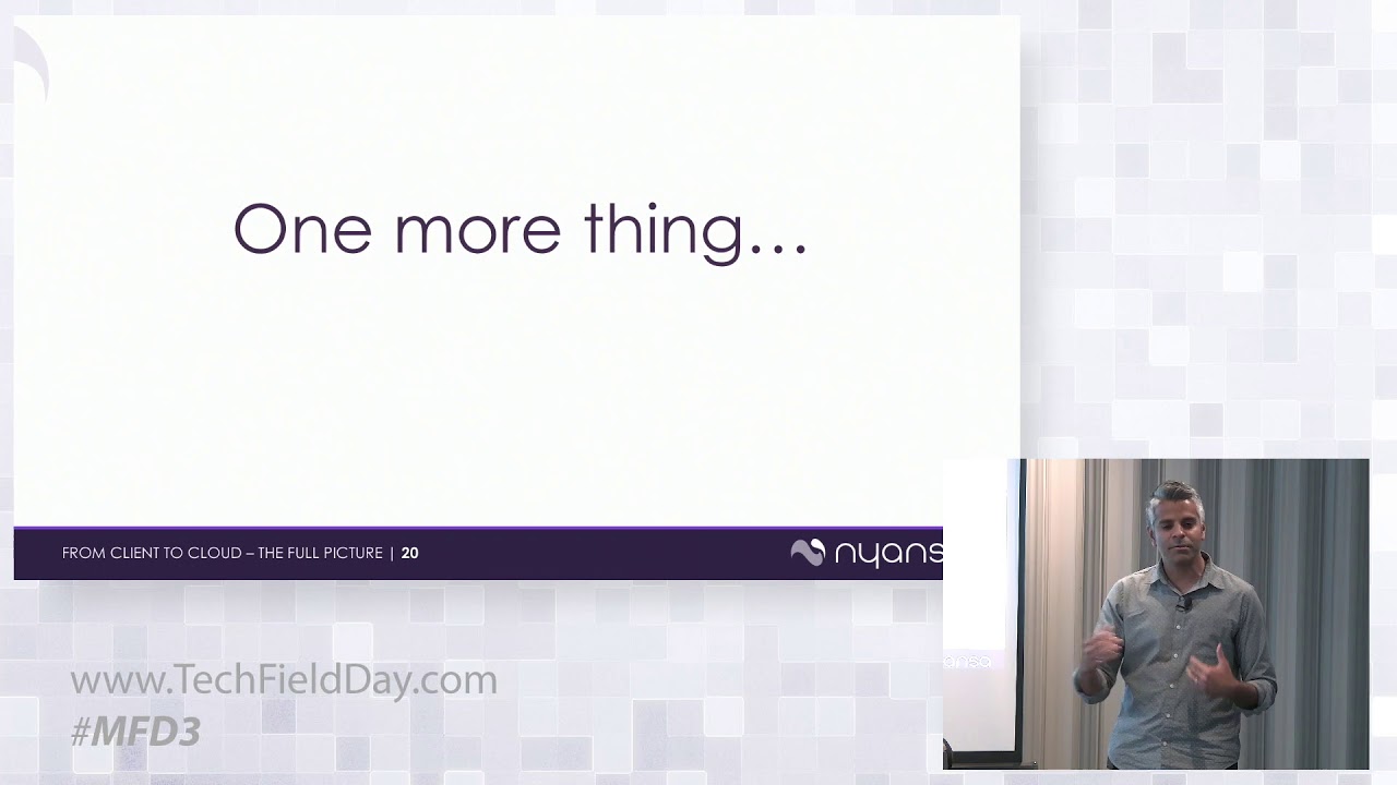 Nyansa Apple - Cisco Findings with Anand Srinivas