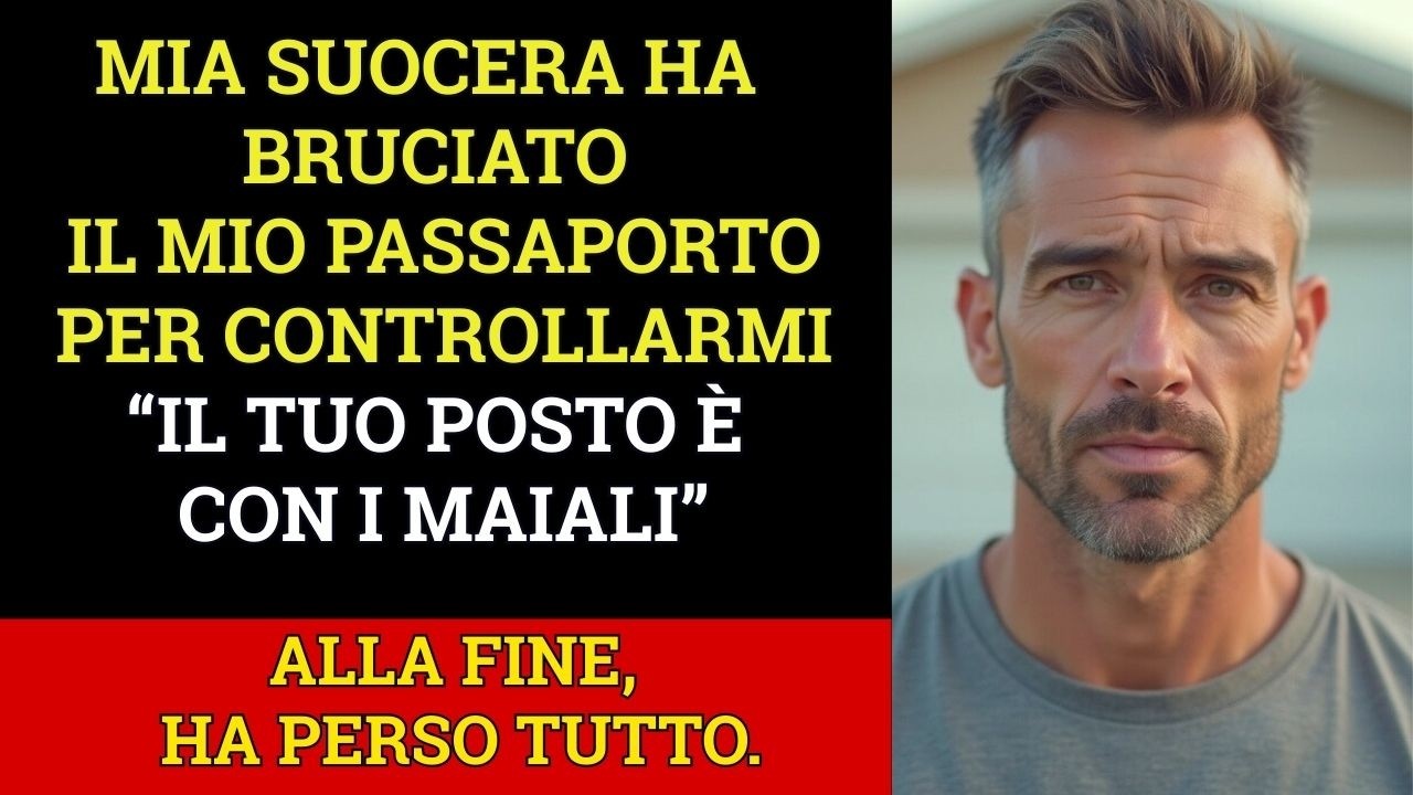 Mia Suocera Ha Dato Fuoco Al Mio Passaporto: “Vai A Badare Ai Maiali”, Così Ho Annullato Il Suo Cas…