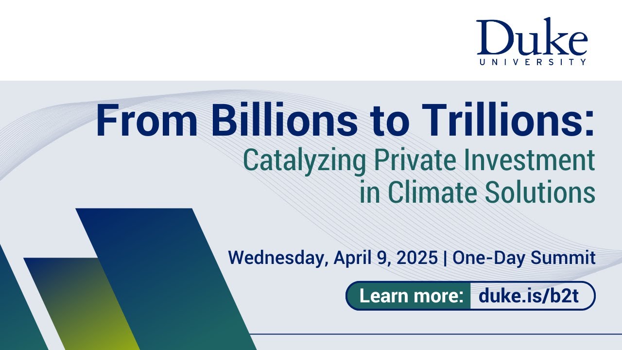 Building Climate and Digital Infrastructure Together | 2025 From Billions to Trillions Summit