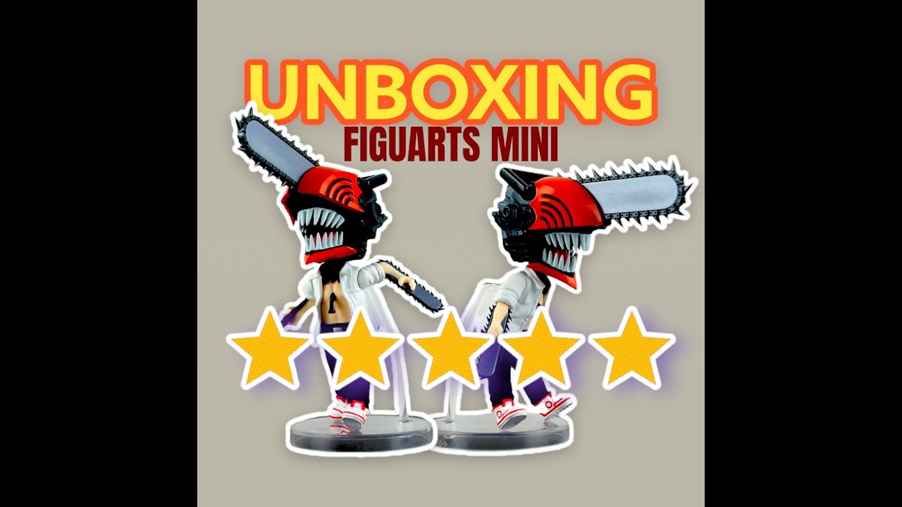 Unboxing Chainsaw Man Denji Figuarts Mini Action Figure 😍
