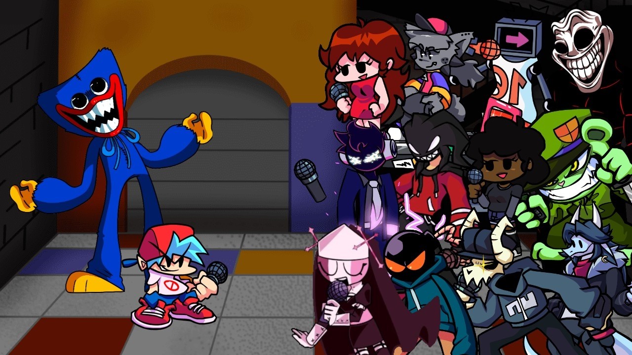 FNF PLAYTIME But Different Character Sings It 🎶 (Everyone Sings PLAYTIME)