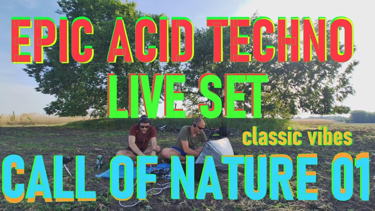 EPIC OLDSCHOOL ACID TECHNO LIVE PERFORMANCE @ OUTDOORS