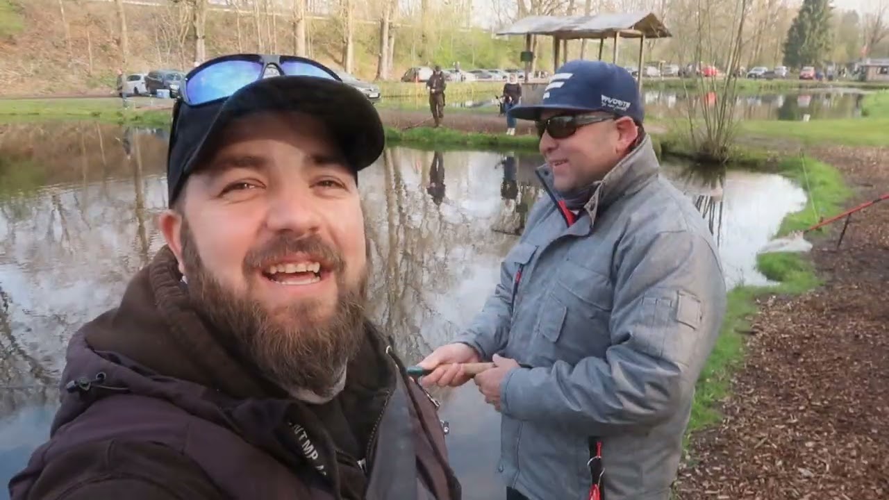 Erster Mai Angeln mit Freunden, Premium Teich im Angelparadies Eschede gemietet