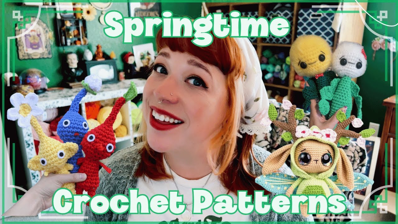 Spring into Creativity! Amigurumi Patterns for Springtime!