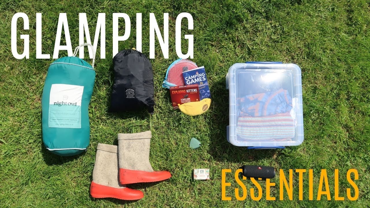 10 Glamping Essentials