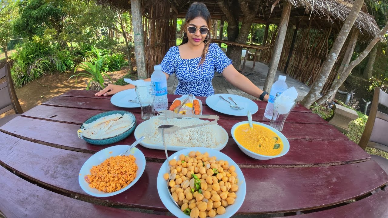  වේයන්ගොඩ හේඩෑව Neture Resort | මේක නං පාරාදීසයක් | අතේ ඇති ගානට හිතේ හැටියට කෑම 