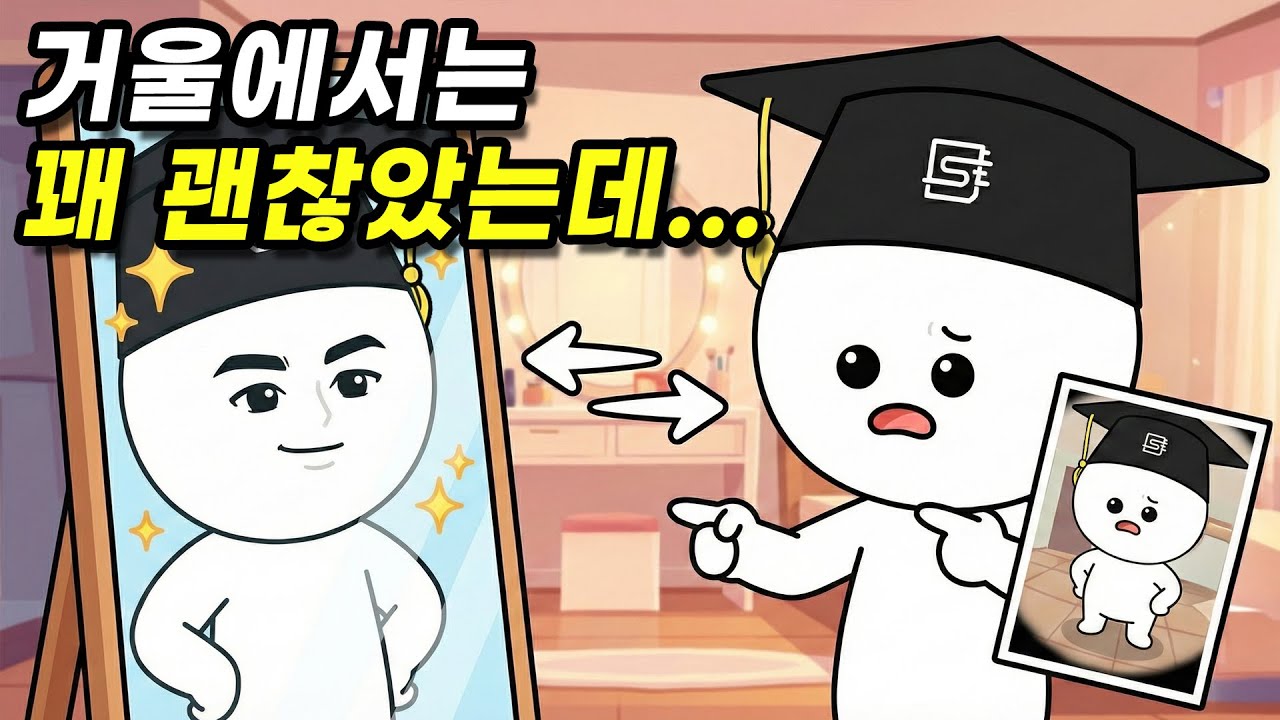 거울 속 나와 사진 속 나는 왜 달라 보일까?