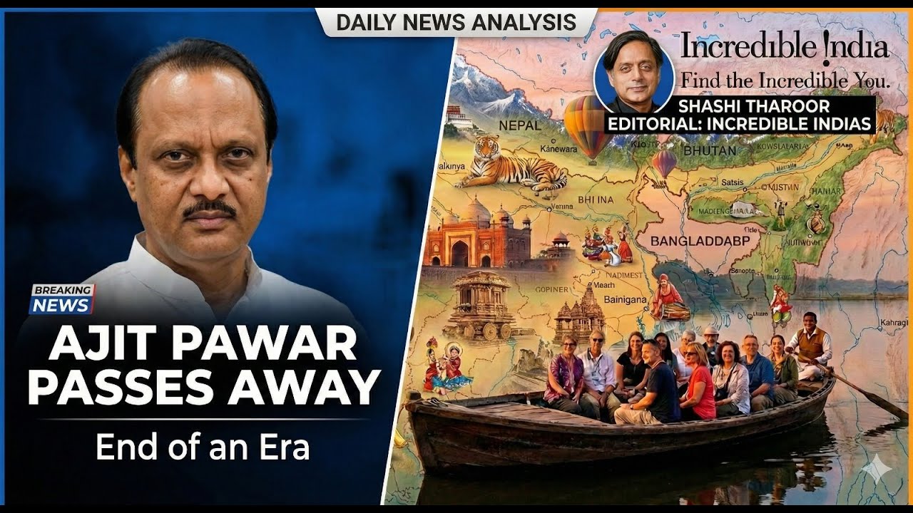 The TRUTH about Indian Tourism: Shashi Tharoor Editorial Analysis