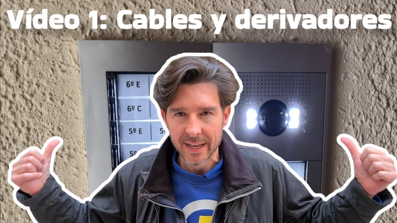 Cómo cambiar de PORTERO a VIDEOPORTERO en Comunidad (70 vecinos) VÍDEO 1: Cables y Derivadores