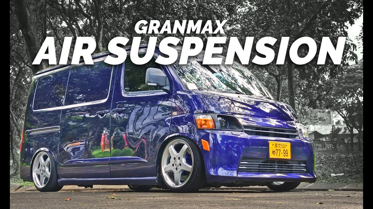 GRAN MAX BLIND VAN MODIFIKASI GOKIL ! BISA NAIK TURUN ASIK !
