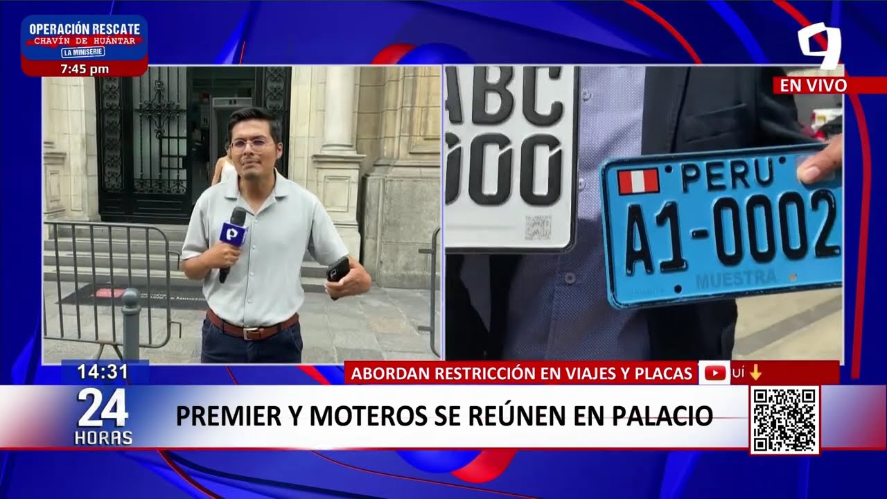 Premier se reúne con gremios de motociclistas por nuevas restricciones del MTC