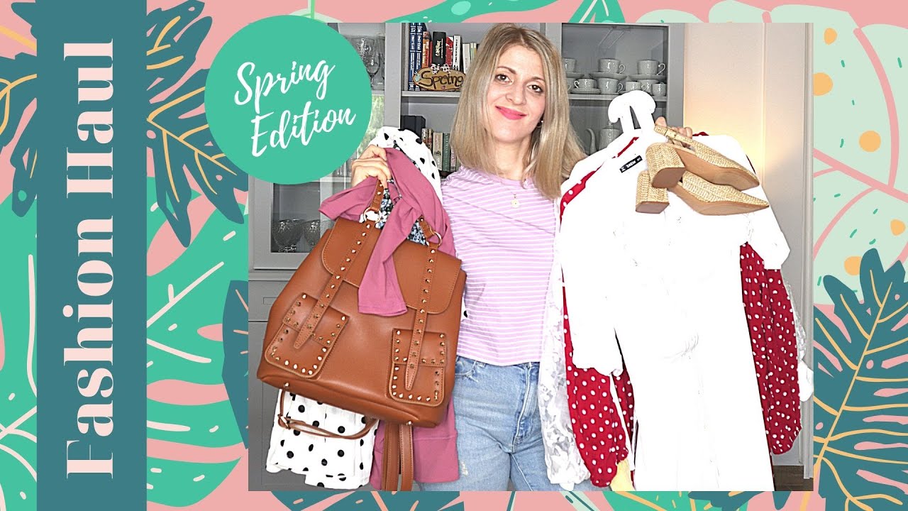 Ανοιξιάτικο Try On Fashion Haul (Stradivarius,Shein,Everpretty,Nolah)