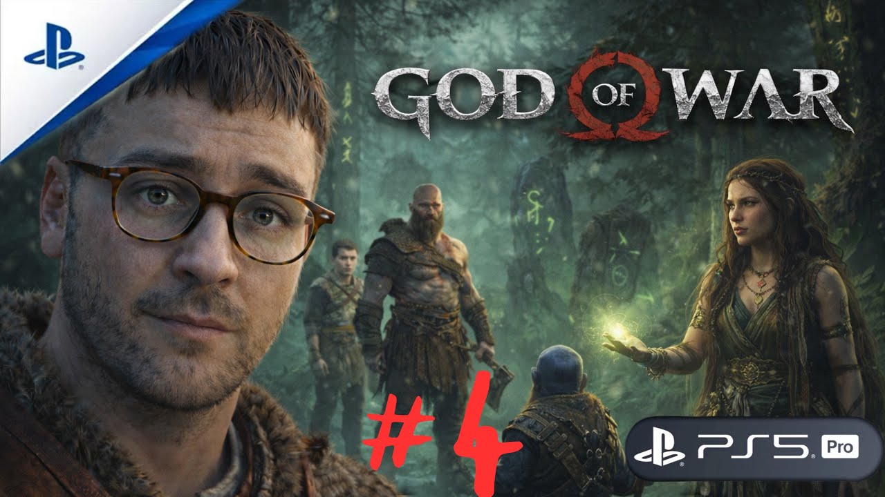 God of War (2018)[RU] #4/Лесная ведьма и гном Синдри/PS5PRO/4 серия
