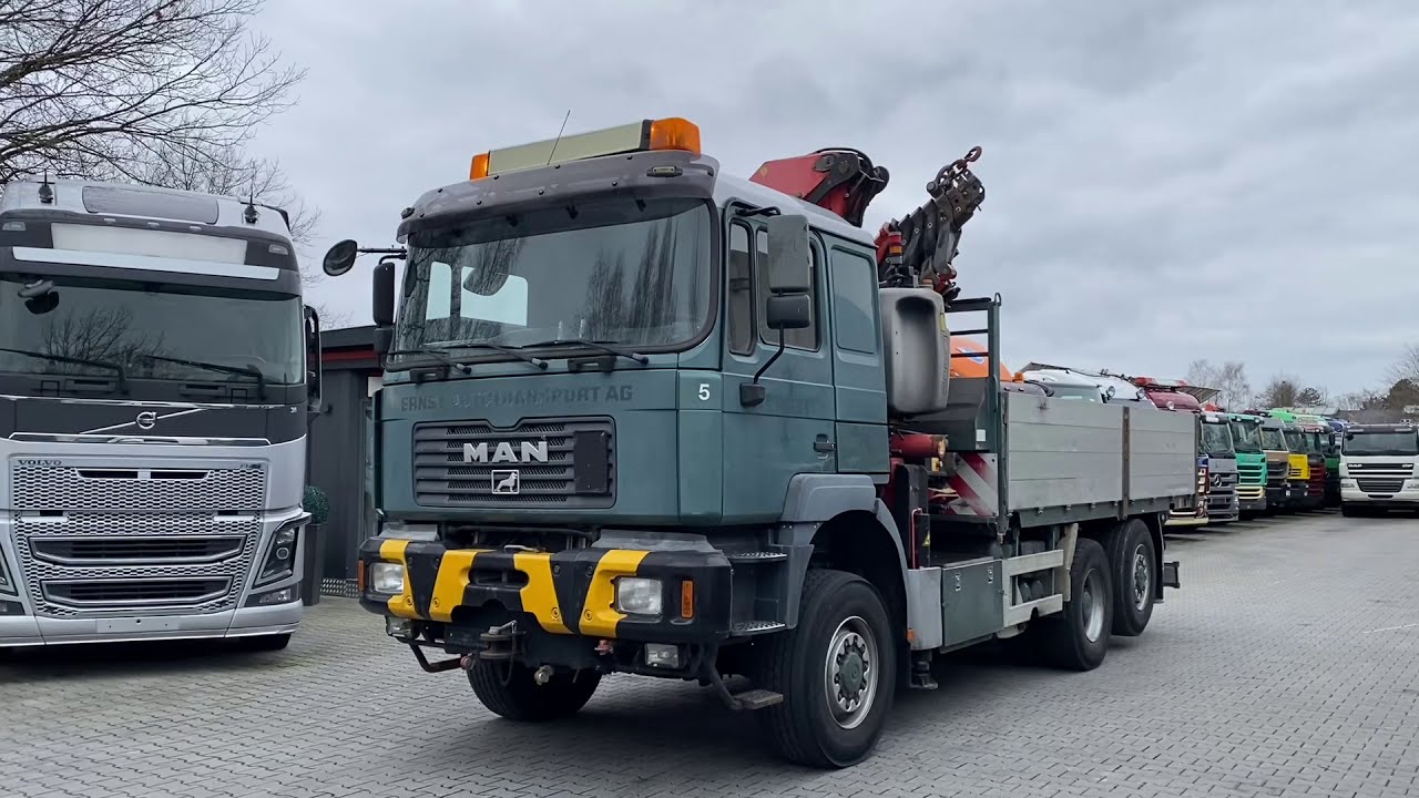 MAN 28.464 6X4-4 Mit Fassi F300 AXP.25