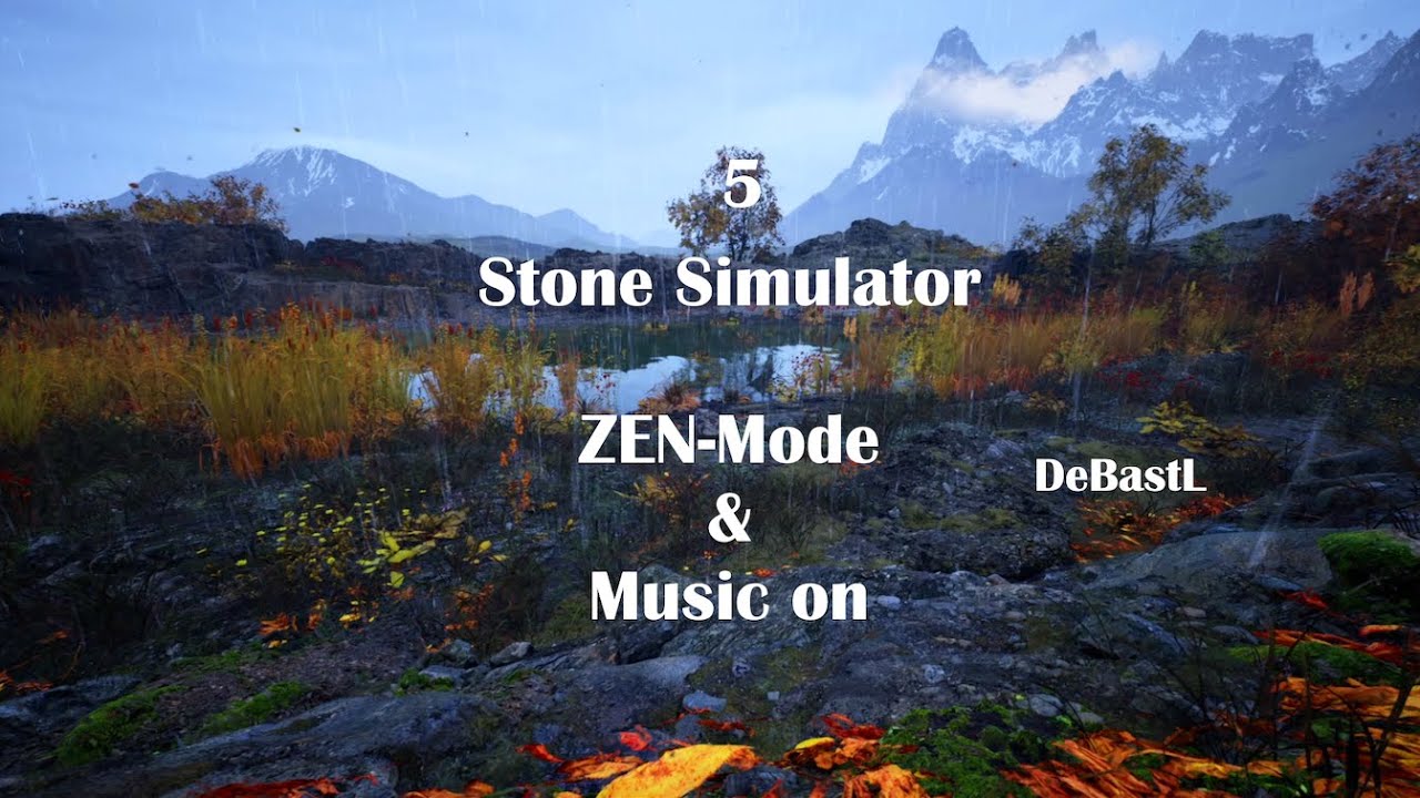 Stone Simulator - Just Be a Rock | 05 | Relaxen, Träumen, ASMR, Yoga, Entspannen | ZEN & Music