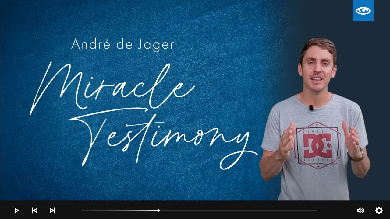 Miracle Testimony | Andr&eacute; de Jager