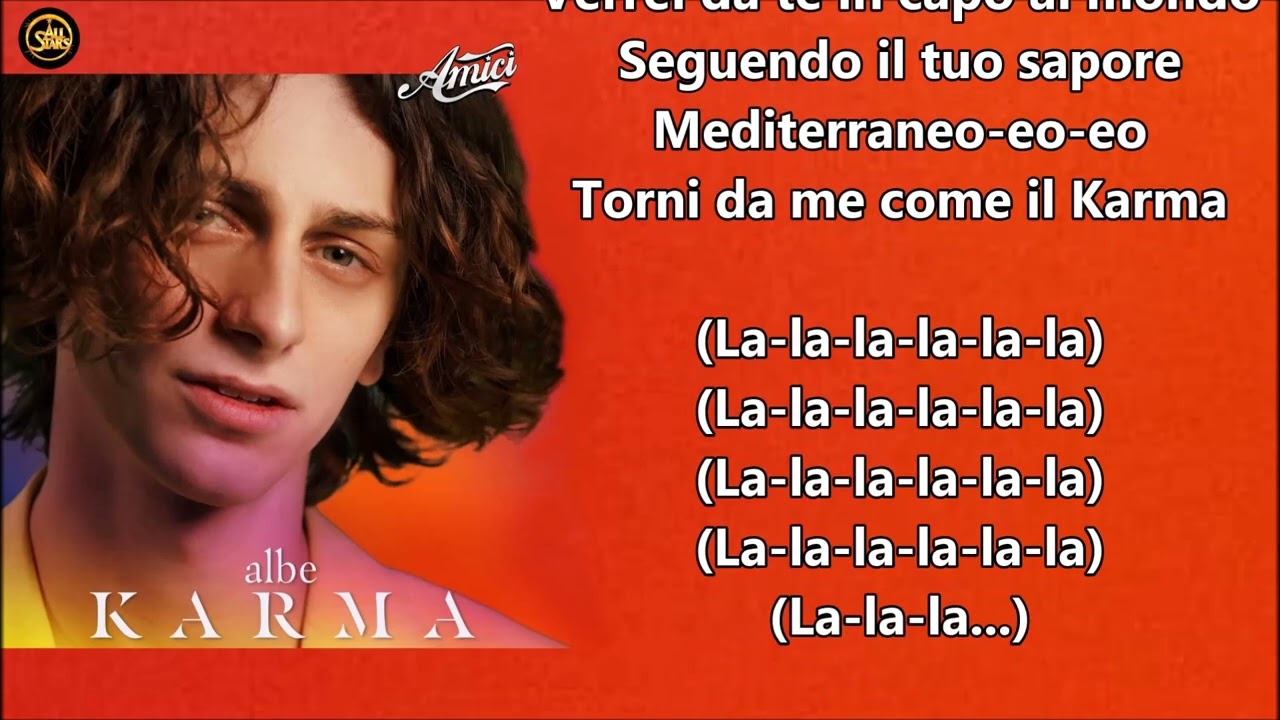ALBE Karma Testo