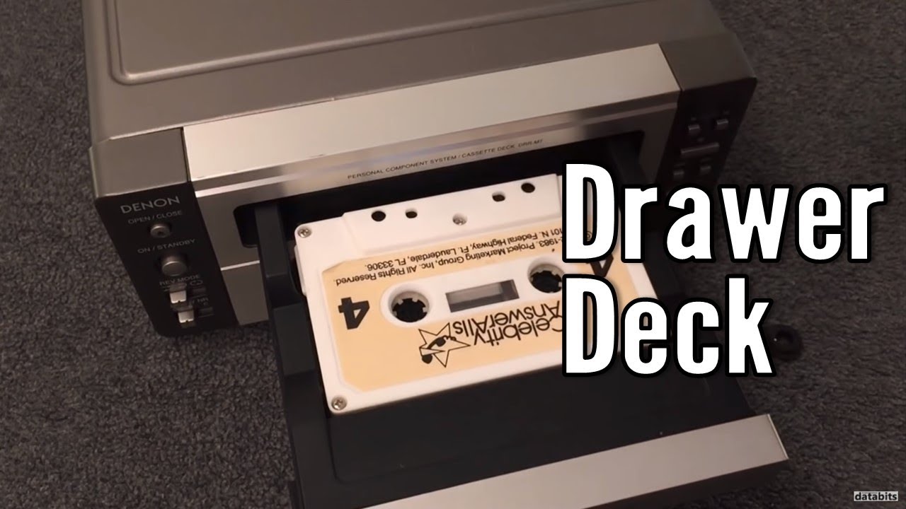 Weird Cassettes Plus a DENON Drawer Loading Deck