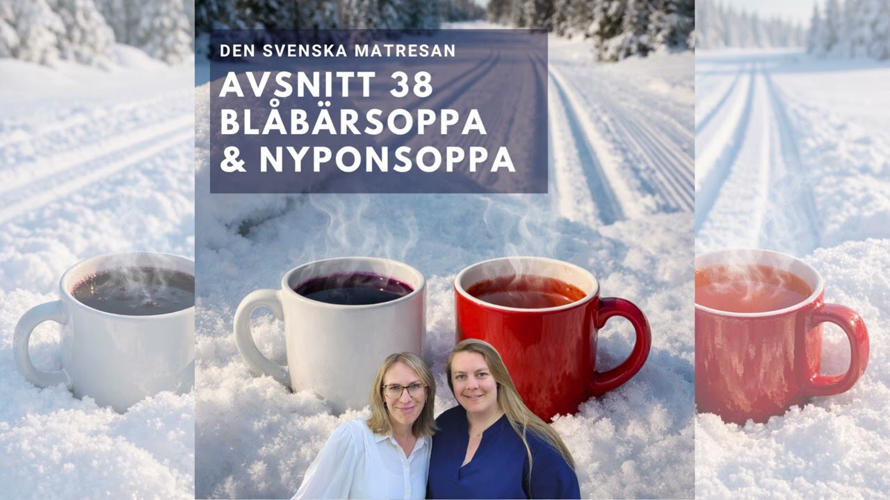Blåbärssoppa och Nyponsoppa - Avsnitt 38 av Den svenska matresan