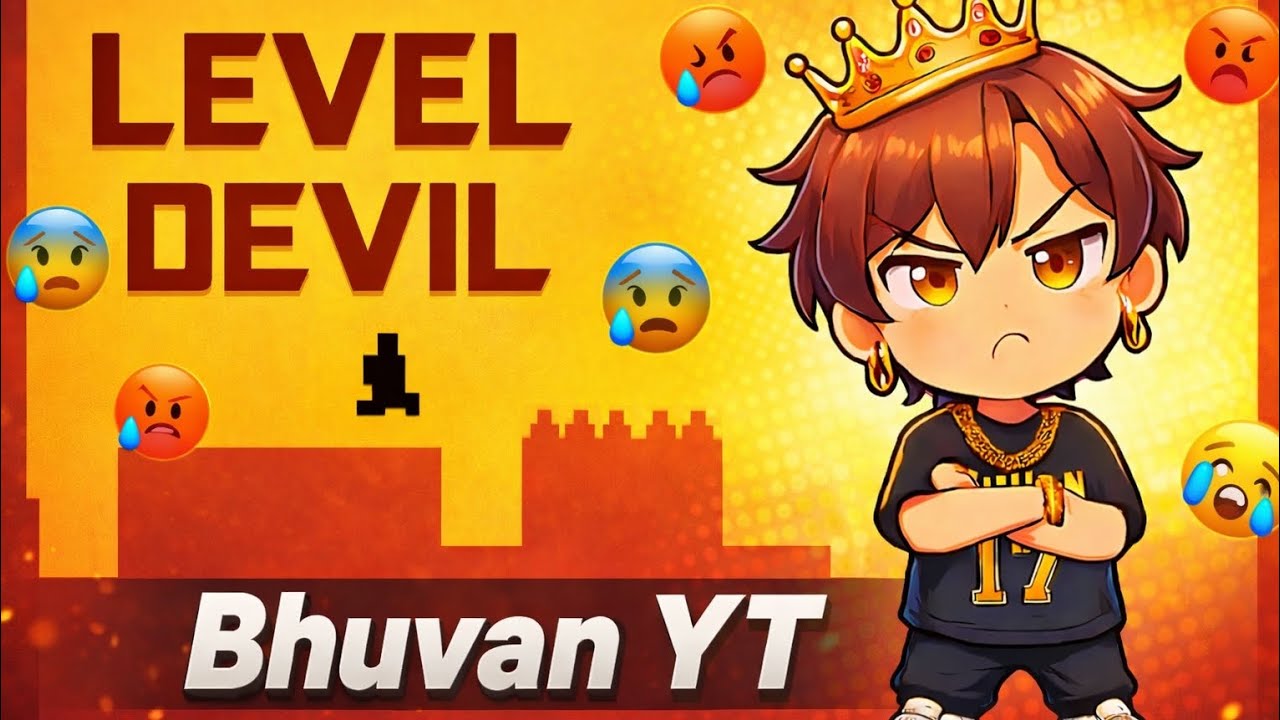 Level Devil 😈😈😈 Gameplay By Bhuvan Gamer 17 in Telugu 😅😅😅