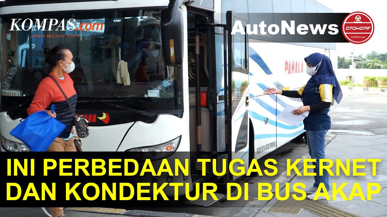 Jangan Salah, Ini Beda Tugas Kernet dan Kondektur di Bus AKAP