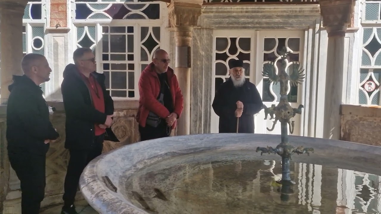 @Athos Scurta descriere Mănăstirea Marea Lavra! Parintele Akakie.