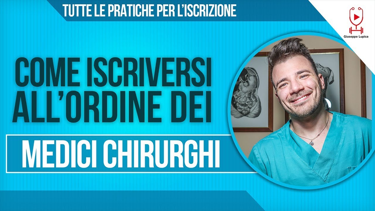 COME ISCRIVERSI ALL'ORDINE DEI MEDICI | VI PORTO CON ME