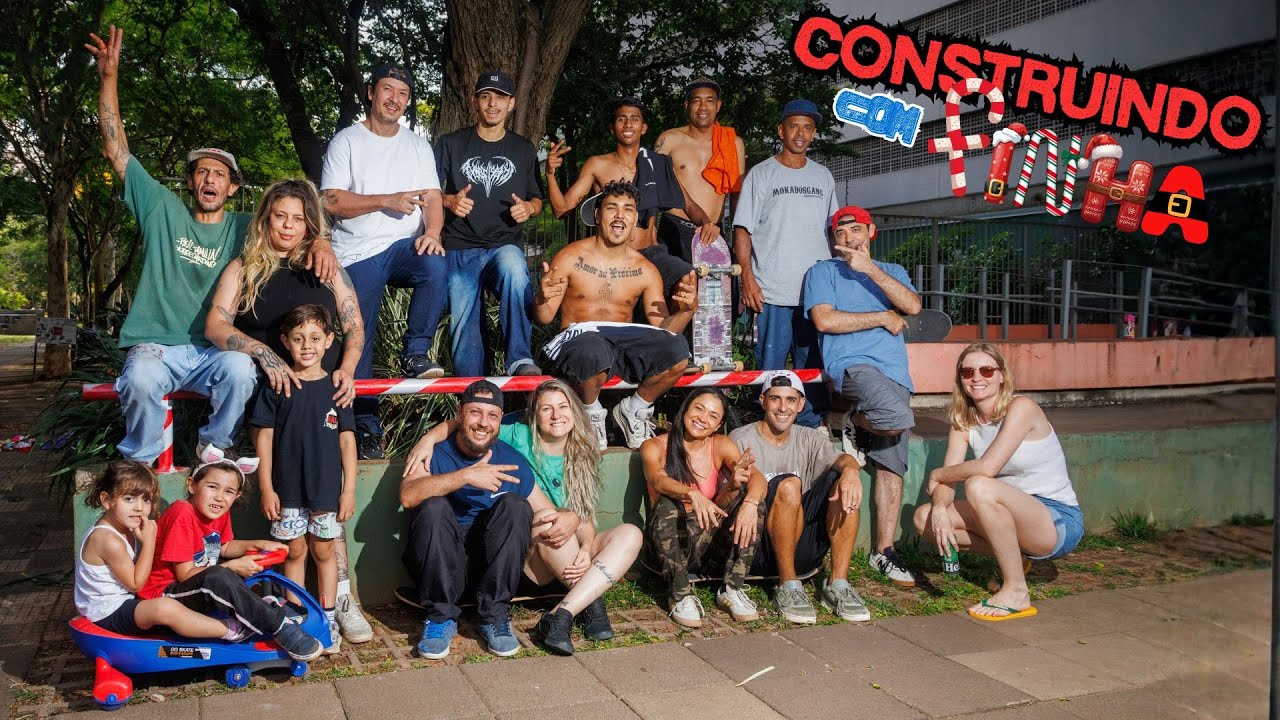Construindo com Finha de Natal - Diy DINA